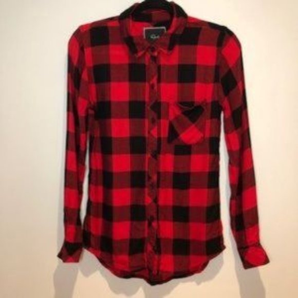 SOLD Rails | Plaid Hunter Button Down - Picture 1 of 4